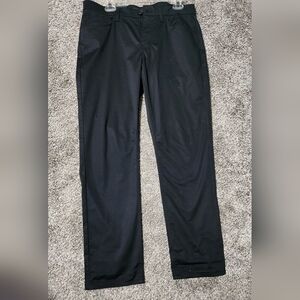 Mens Perry Ellis Slim Black Dress/casual Pants 32/30 (BRAND NEW)